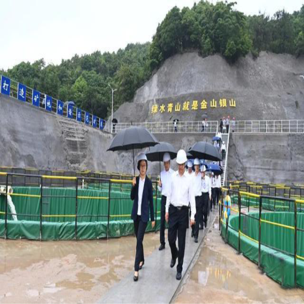 2022年5月25號，贛南稀土礦山升級改造復(fù)產(chǎn)按下“啟動鍵”